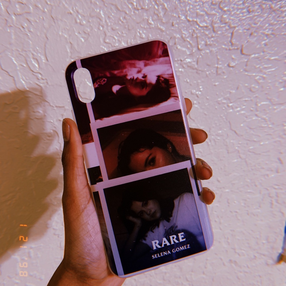 Selena Gomez “ rare “ cover iphone xs max case